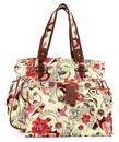 Oilily Tropical Birds Diaper Bag Cream-White Oilily Tropical Birds Diaper Bag Cream-White