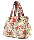 Oilily Tropical Birds Diaper Bag Cream-White Oilily Tropical Birds Diaper Bag Cream-White