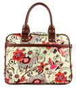 Oilily Tropical Birds Office Bag Cream-White Oilily Tropical Birds Office Bag Cream-White