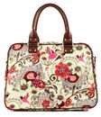 Oilily Tropical Birds Office Bag Cream-White Oilily Tropical Birds Office Bag Cream-White