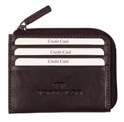 TOM TAILOR Lary Credit Card Holder Brown