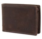 bugatti Hunter RFID Coin Wallet with Flap 4CC Brown bugatti Hunter RFID Coin Wallet with Flap 4CC Brown