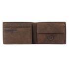 bugatti Hunter RFID Coin Wallet with Flap 4CC Brown bugatti Hunter RFID Coin Wallet with Flap 4CC Brown