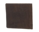 bugatti Hunter RFID Dollarclip 8CC Metal Logo Brown