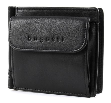 bugatti City Line RFID Dollarclip 8CC Black