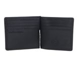 bugatti City Line RFID Dollarclip 8CC Black bugatti City Line RFID Dollarclip 8CC Black