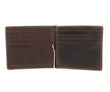 bugatti Hunter RFID Dollarclip 8CC Brown bugatti Hunter RFID Dollarclip 8CC Brown