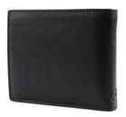 bugatti City Line RFID Coin Wallet with Flap 8CC Black