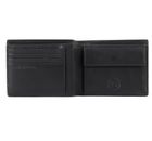 bugatti City Line RFID Coin Wallet with Flap 8CC Black