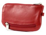 Esquire New Silk Key Case with Zip Red Esquire New Silk Key Case with Zip Red