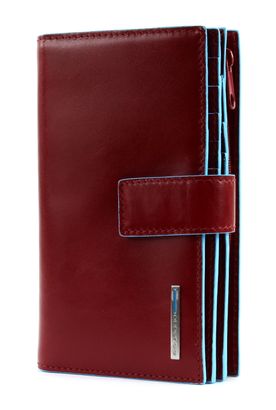 PIQUADRO Blue Square Purse RFID Rosso