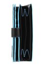 PIQUADRO Blue Square Purse RFID Nero