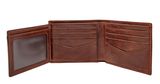 FOSSIL Ryan Bifold with Flip ID RFID Dark Brown