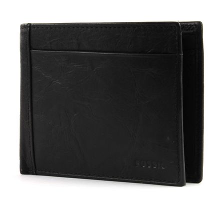 FOSSIL Neel Large Coin Pocket Bifold Black