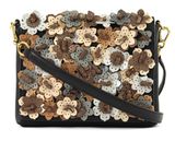 bugatti Fiore Cross Shoulder Bag with Flap Black bugatti Fiore Cross Shoulder Bag with Flap Black