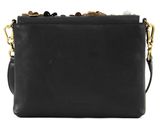 bugatti Fiore Cross Shoulder Bag with Flap Black bugatti Fiore Cross Shoulder Bag with Flap Black