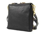 bugatti Fiore Cross Shoulder Bag with Flap Black bugatti Fiore Cross Shoulder Bag with Flap Black