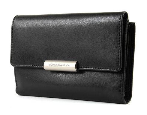 MANDARINA DUCK Hera 3.0 Wallet with Flap M Black