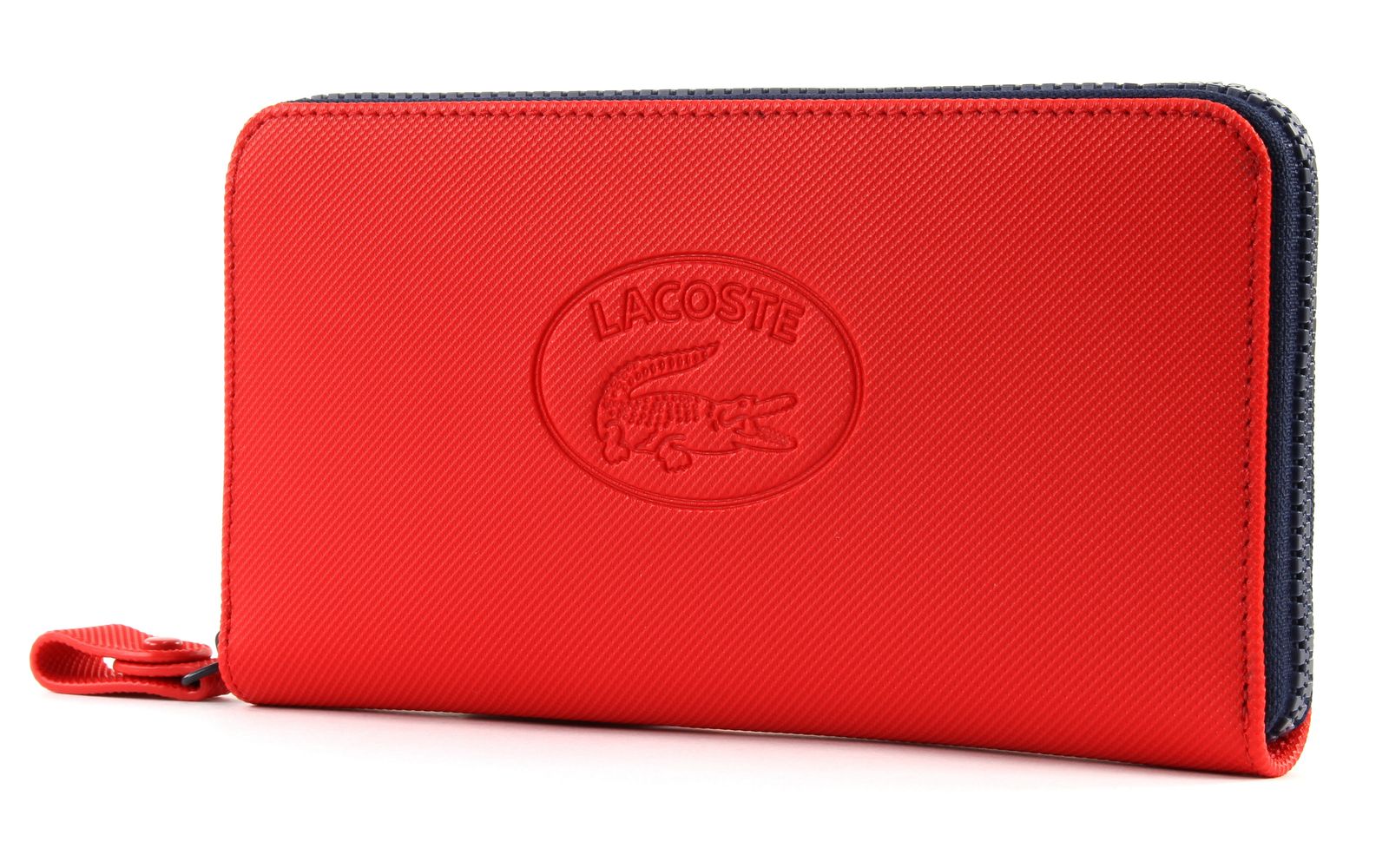 lacoste red wallet
