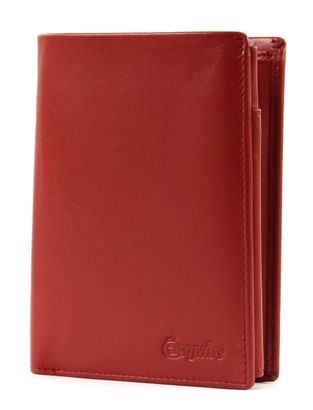 Esquire New Silk Wallet High with Flap L Red