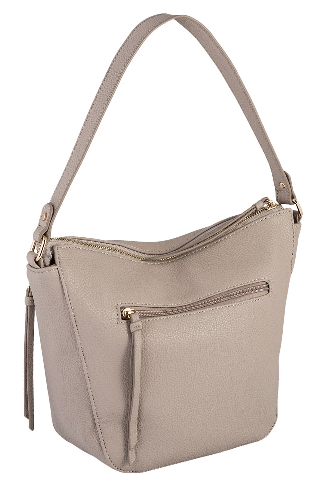 Gabor Cross Body Bag Fabia Small Hobo Taupe eBay