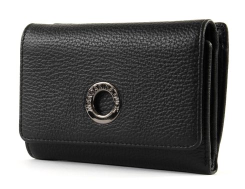 MANDARINA DUCK Mellow Leather Wallet with Flap M Black