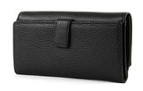 MANDARINA DUCK Mellow Leather Wallet with Flap L Nero MANDARINA DUCK Mellow Leather Wallet with Flap L Nero