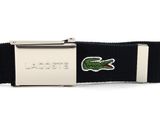 LACOSTE Casual Woven Strap W100 Navy Blue - shortenable LACOSTE Casual Woven Strap W100 Navy Blue - shortenable