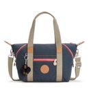 kipling Basic Eyes Wide Open Art Mini Handbag True Navy Combo