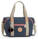 kipling Basic Eyes Wide Open Art Mini Handbag True Navy Combo