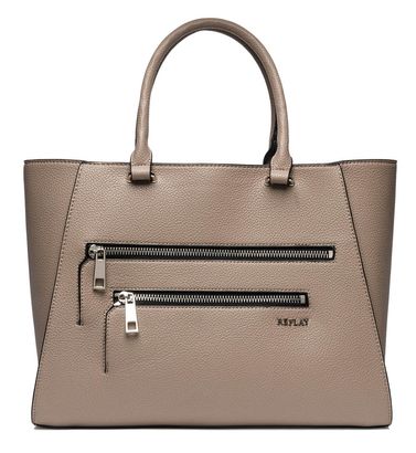 REPLAY Shoulder Bag L Sand