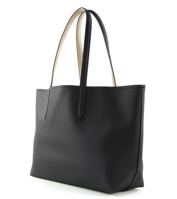 ★LACOSTE★ Women's Anna Horizontal Large Shopper Bag Black Lacoste Anna Tote Bag | Black | FARFETCH