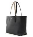 LACOSTE Anna Shopping Bag Noir Krema LACOSTE Anna Shopping Bag Noir Krema