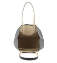 LACOSTE Anna Shopping Bag Noir Krema LACOSTE Anna Shopping Bag Noir Krema