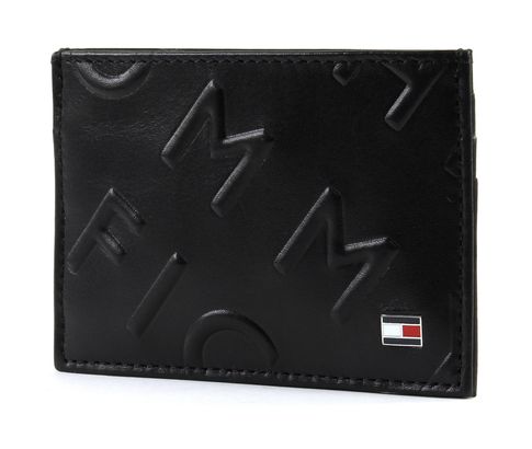 TOMMY HILFIGER Deboss CC Holder Black