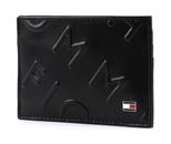 TOMMY HILFIGER Deboss CC Holder Black TOMMY HILFIGER Deboss CC Holder Black