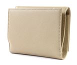 PATRIZIA PEPE Lock Saffiano Wallet S Spring Beige