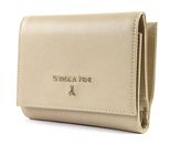 PATRIZIA PEPE Lock Saffiano Wallet S Spring Beige