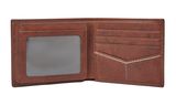FOSSIL Reese Bifold With Flip ID Brown FOSSIL Reese Bifold With Flip ID Brown