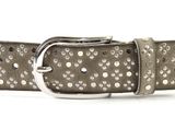 b.belt Nietengürtel W100 Mausgrau b.belt Nietengürtel W100 Mausgrau