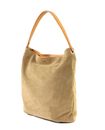 PATRIZIA PEPE Stars Laser Leather Hobo Bag Spring Beige / Daily Green PATRIZIA PEPE Stars Laser Leather Hobo Bag Spring Beige / Daily Green