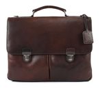 LEONHARD HEYDEN Roma Briefcase 3 Compartments Brown LEONHARD HEYDEN Roma Briefcase 3 Compartments Brown