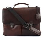 LEONHARD HEYDEN Roma Briefcase 3 Compartments Brown LEONHARD HEYDEN Roma Briefcase 3 Compartments Brown