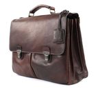 LEONHARD HEYDEN Roma Briefcase 3 Compartments Brown LEONHARD HEYDEN Roma Briefcase 3 Compartments Brown