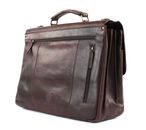 LEONHARD HEYDEN Roma Briefcase 3 Compartments Brown LEONHARD HEYDEN Roma Briefcase 3 Compartments Brown