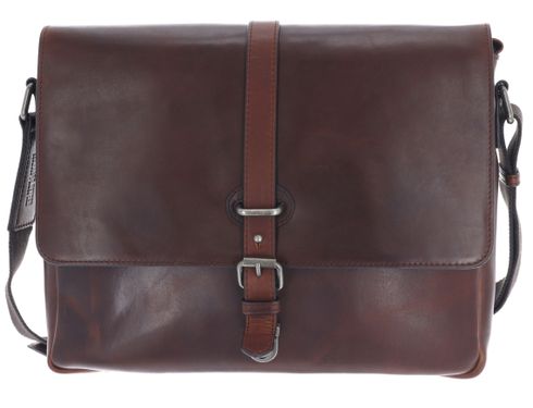 LEONHARD HEYDEN Roma Messenger Bag M Brown