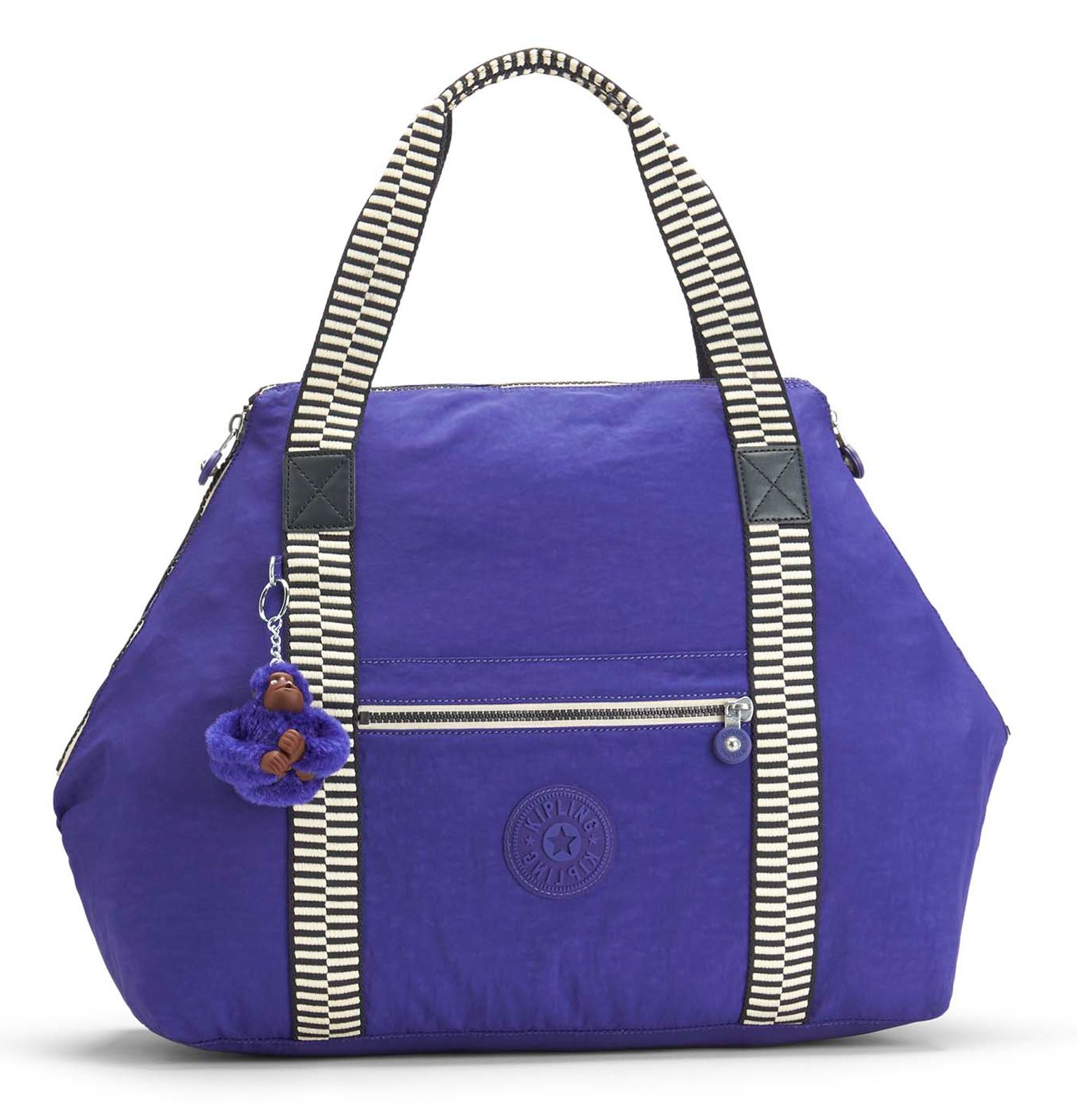 kipling Bag Eyes Wide Open Art M Purple