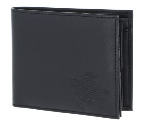 oxmox Leather Querscheinbörse Turtle Embossed Black