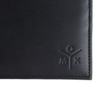 oxmox Leather Querscheinbörse Ox Embossed Black oxmox Leather Querscheinbörse Ox Embossed Black