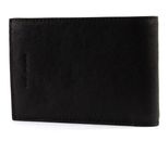 PIQUADRO Black Square Men's Wallet Flip Up ID Window Testa di Moro PIQUADRO Black Square Men's Wallet Flip Up ID Window Testa di Moro